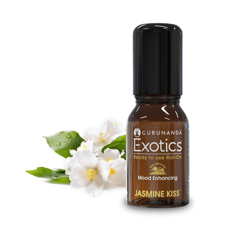 Guru Nanda Exotics Jasmine Kiss 100% Pure & Natural Roll-On
