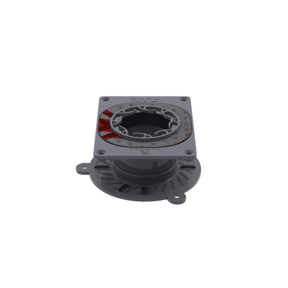 Guru PVC Linear Drain Connector (Grey)
