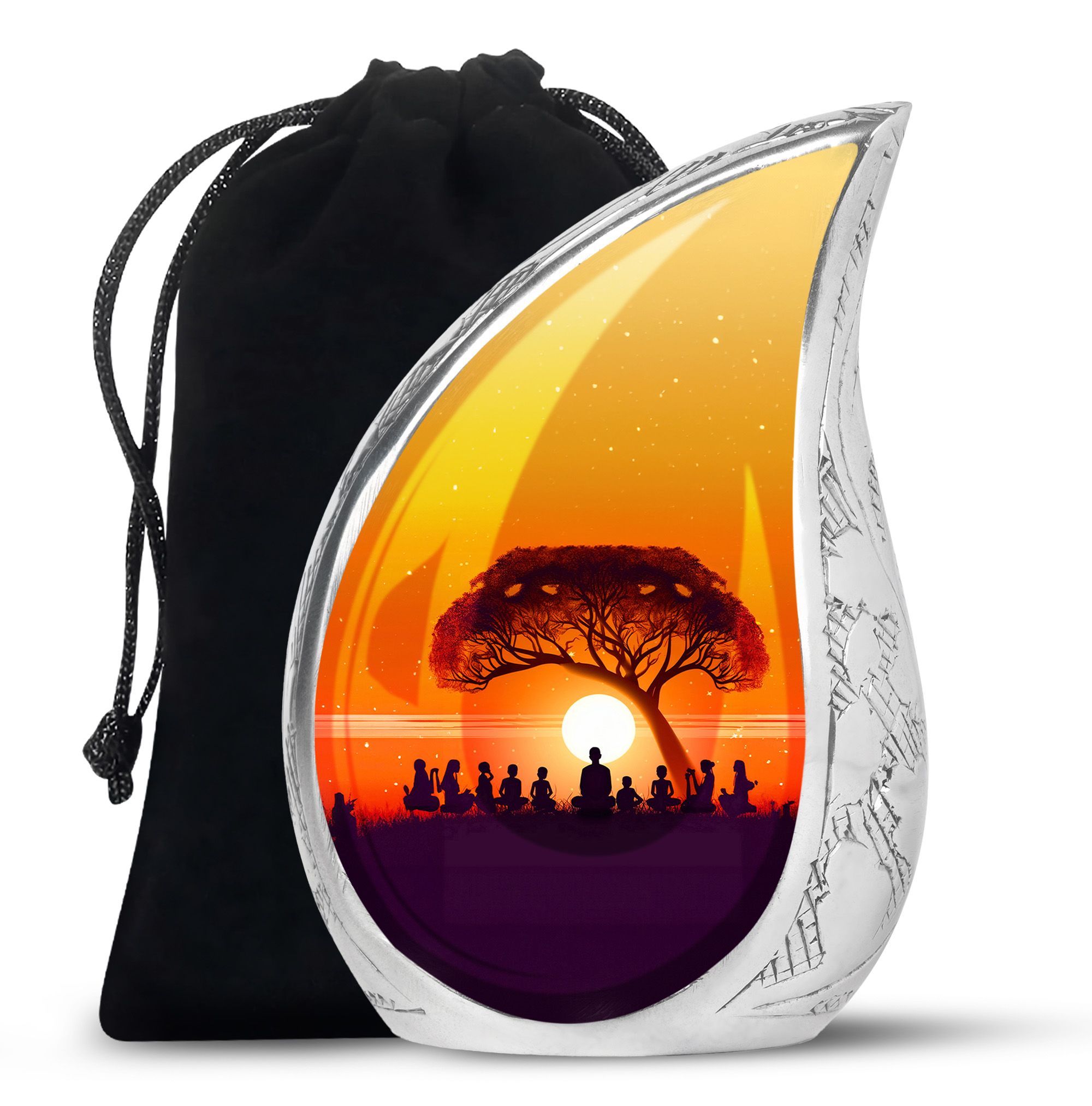 Guru Teaching Urn, Cremation Urn for Ashes for Women, Large Urns for ...
