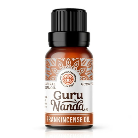 GuruNanda 100% Pure & Natural Frankincense Essential Oil for Aromatherapy & Diffuser -15ml