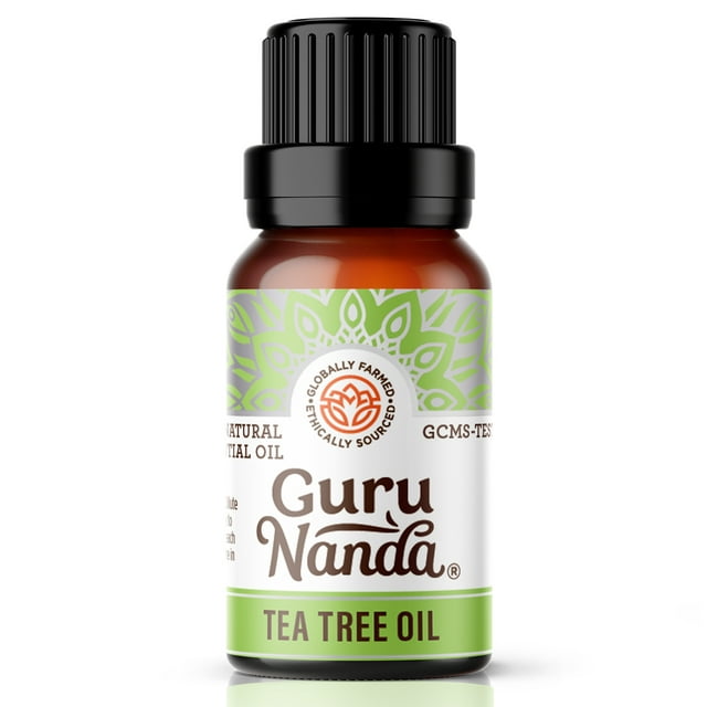 GuruNanda 100% Pure & Natural Tea Tree Essential Oil for Aromatherapy & Diffuser - 15ml