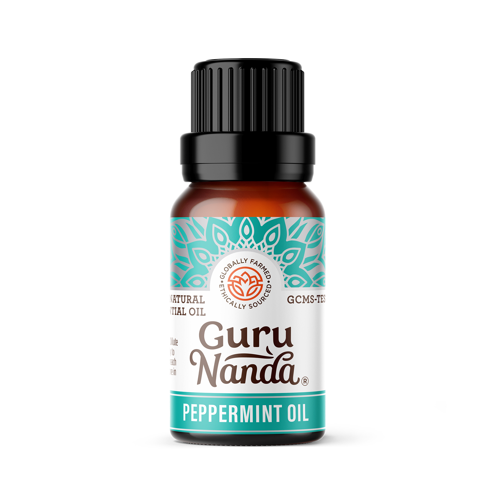 GuruNanda 100% Pure and Natural Peppermint Oil for Aromatherapy, & Diffuser - 15ml - image 1 of 9