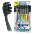 thumbnail image 1 of GuruNanda Butter On Gums Charcoal Toothbrush - Extra Soft Bristles - 6 Pack, 1 of 10