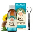GuruNanda Oil Pulling Oil, Natural Mouthwash, Original Ayurvedic Blend