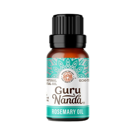 GuruNanda Rosemary Essential Oil - 100% Pure & Natural  for Aromatherapy and Diffuser - 15ml