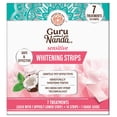 thumbnail image 1 of GuruNanda Sensitive Teeth Whitening Strips, Gentle on Teeth, Clinically Tested, 7-Day Treatment, 1 of 13