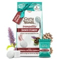 thumbnail image 1 of GuruNanda Tranquility Shower Steamers  with Cedarwood and Patchouli Aromatherapy Scent  for Relaxation- White - 10 Count, 1 of 7