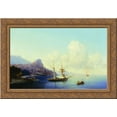 thumbnail image 1 of Gurzuf 24x20 Gold Ornate Wood Framed Canvas Art by Aivazovsky, Ivan, 1 of 2