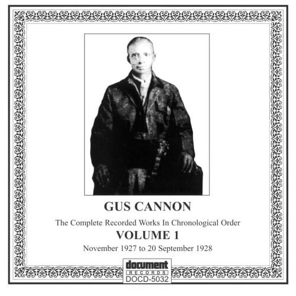 Gus Cannon - Vol. 1-(1927-28) - Music & Performance - CD