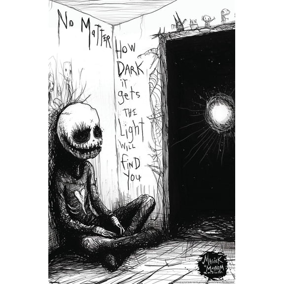 Gus Fink - Light Will Find You Wall Poster, 14.725" x 22.375"