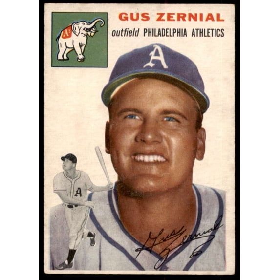 Gus Zernial Card 1954 Topps #2