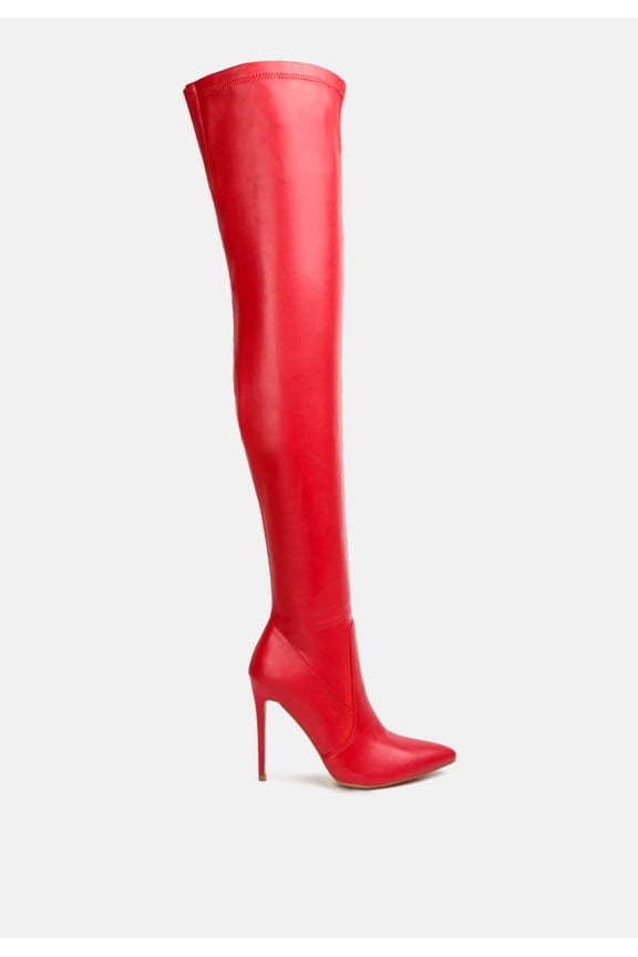 Gush Over Knee Heeled Boots