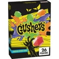 thumbnail image 1 of Gushers Fruit Flavored Kids Halloween Snacks, Tropical, 26 Mini Pouches, 11.44 oz, 1 of 12