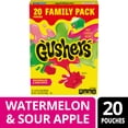 thumbnail interactive-video image 1 of Gushers Fruit Flavored Snacks, Halloween, Watermelon and Sour Apple Flavor, 20 Count, 16 oz, 1 of 15