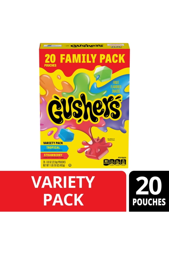 Mott's Fruit Flavored Snacks, Assorted Fruit, Gluten Free Snack, Family Pack, 40 Count, 32 oz