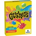 thumbnail image 1 of Gushers Fruit Flavored Snacks Variety Pack, Tropical and Strawberry Flavors, 6 Count, 4.8 oz, 1 of 15