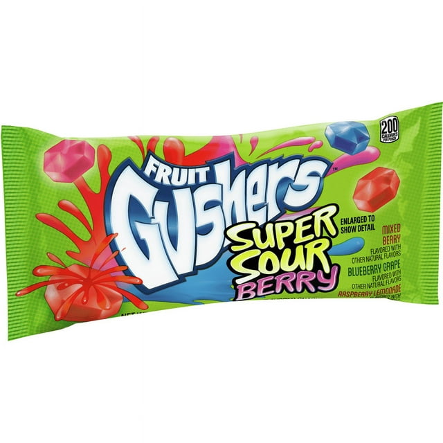 Gushers Sour Berry Fruit Flavored Snacks