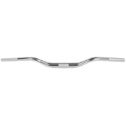 Gusset Beard 31.8mm Clamp Bike Handlebar 750mm Width Silver Aluminum