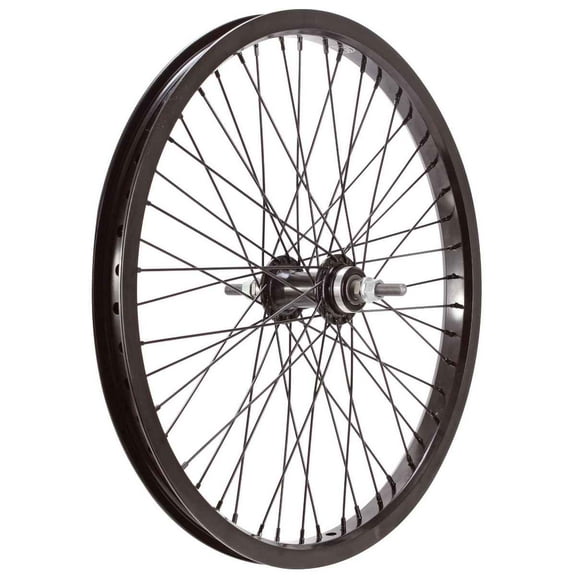 Gusset Black Dog 20" Rear FW Wheel, 3/8" 48h