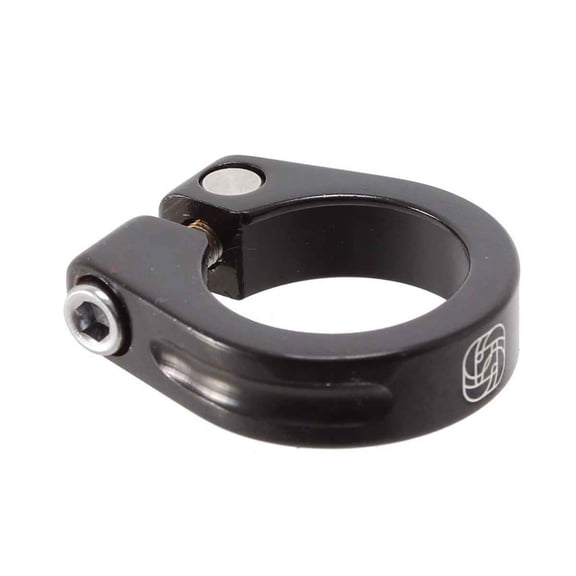 Gusset Clench Seat Clamp w/ Bolt, 30.0mm Black