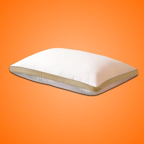 Gusset Pillow, 3d Virgin Fiber Filled, Adequate Firmness & Support, Microfiber - 17 X 27 Inch | White Pillow, Supportive Comfort, For Side, Back & Stomach Sleepers - Pack Of 1