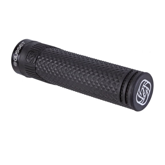 Gusset S2 Clamp-On Grips, Black - Pair