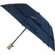 GustBuster 34143NA LTD Auto Open & Close Vented Compact Umbrella, Navy - 43 in.