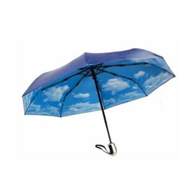 GustBuster 9431CL 43 in. Rain Tamer Wind Resistant Auto Open & Close Umbrella - Cloud