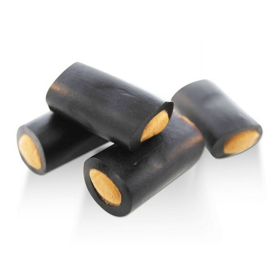 Gustaf, Salmiak Rocks Caramel Licorice Rolls Salt Level 2 (4.400 Lbs)