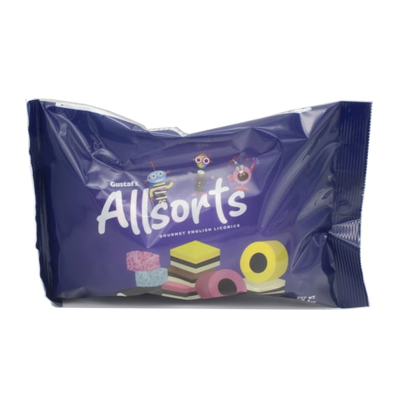 Gustaf's Licorice Allsorts Pack of 12 (14oz Bags) Assorted Licorice Candy Variety