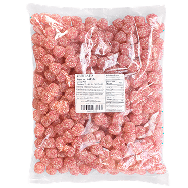 Gustaf's Lovely Pink Gummy Berries 4.4 lb. Bag