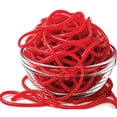 thumbnail image 1 of Gustaf's Shoestring Red Strawberry Licorice Laces, 4 lbs, 2 Pack, 1 of 8