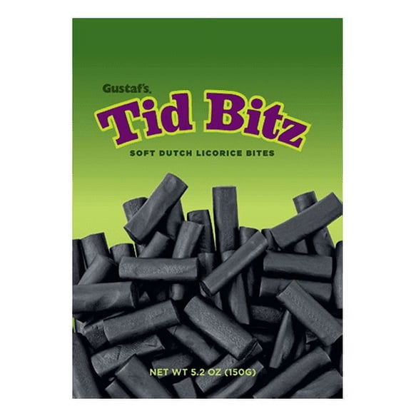 Gustaf's Tid Bitz Soft Dutch Licorice Bites - 5.2 oz. Bag