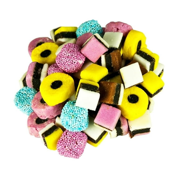 Gustafs Mini Licorice Allsorts Bulk Sealed Bag - 6.6 Pound Bag