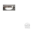 thumbnail image 1 of Gustafson 55AM-558XYZ1 10 Low Profile Oval Light, Satin Nickel, 1 of 1