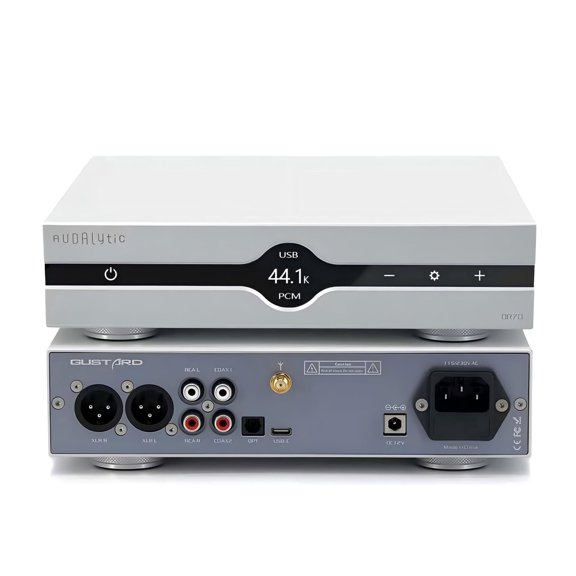 Gustard AUDALYTIC DR70 R2R DAC,Native 1 bit DSD playback, New,1 Count
