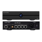 Gustard N18 pro HiFi Audio Network Switch,6-Port,Built-in RJ45/Optical/SFP/port,Ideal for network players/digital turntables/NAS,Black