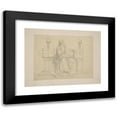 thumbnail image 1 of Gustav Jäger 24x19 Black Modern Framed Museum Art Print Titled - Moses (1828-71), 1 of 5