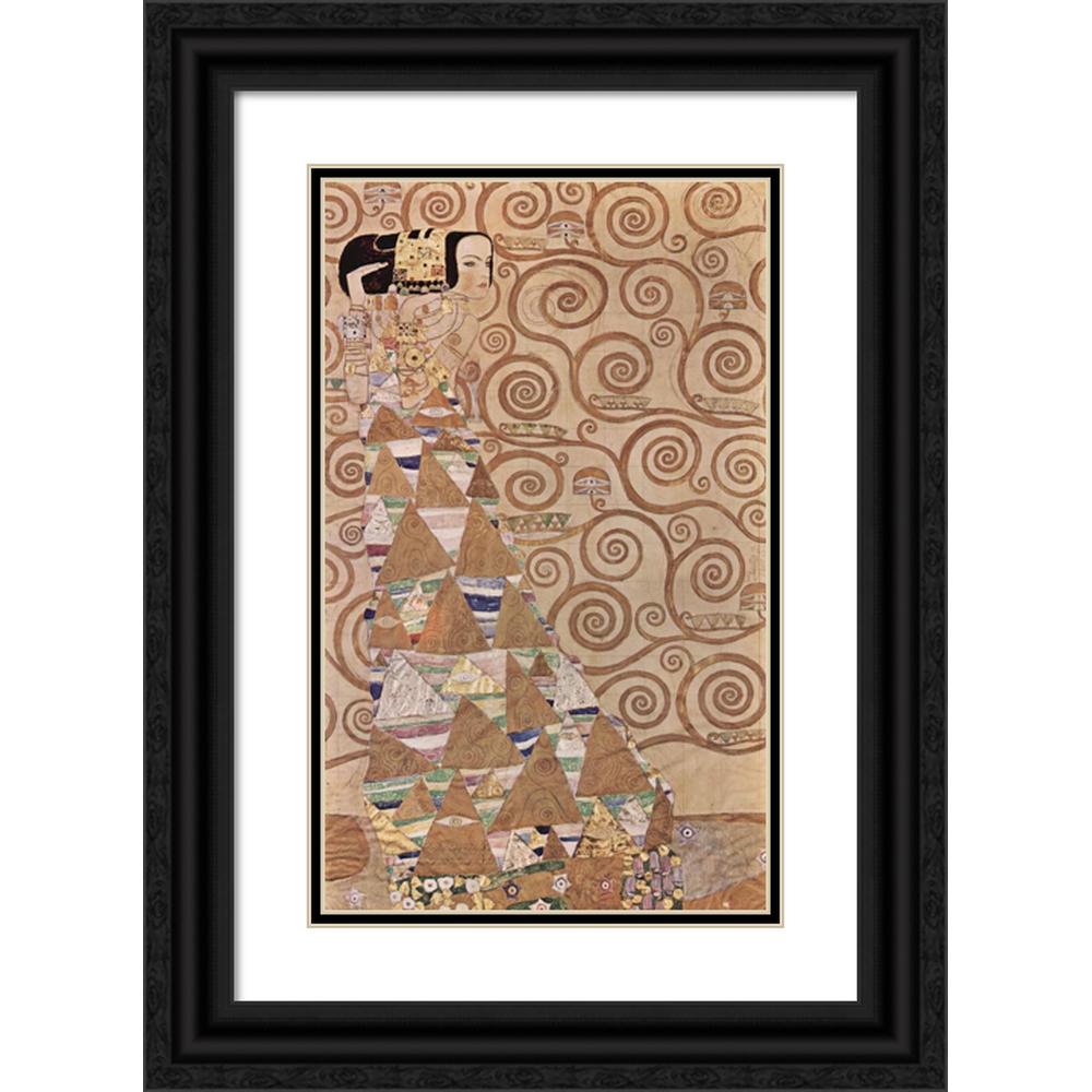 Gustav Klimt 10x14 Gold Ornate Wood Frame and Double Matted Museum
