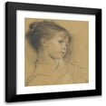 thumbnail image 1 of Gustav Klimt 12x13 Black Modern Framed Museum Art Print Titled - Annerl (1885), 1 of 5