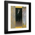 thumbnail image 1 of Gustav Klimt 17x24 Black Modern Framed Museum Art Print Titled - Josef Lewinsky Als Carlos in Club (1895), 1 of 5