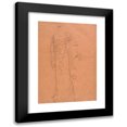 thumbnail image 1 of Gustav Klimt 18x24 Black Modern Framed Museum Art Print Titled - Study for Portrait of Adele Bloch-Bauer I (1903), 1 of 5