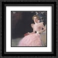 thumbnail image 1 of Gustav Klimt 2x Matted 20x20 Black Ornate Framed Art Print 'Sonja Knips', 1 of 2