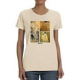 thumbnail image 1 of Gustav Klimt Art T-Shirt Women -Smartprints Designs, Female XX-Large, 1 of 4