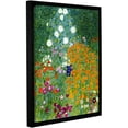 thumbnail image 1 of Gustav Klimt "Farm Garden" Floater-Framed Gallery-Wrapped Canvas, 1 of 4