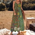 thumbnail image 1 of Gustav Klimt - Farm Garden With Sunflowers (1907) Sleeveless Dress dress summer bandage dress long sleeve dress Womens dresses, 1 of 6