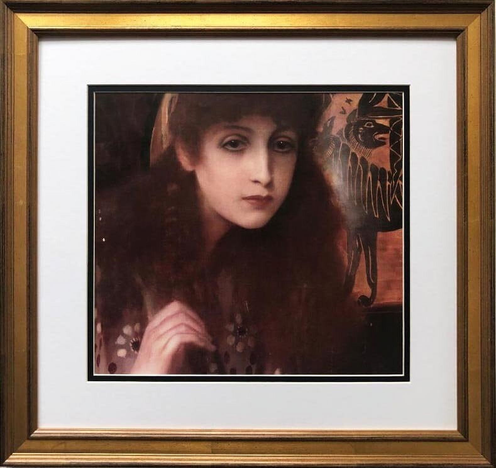 Gustav Klimt GIrl From Tanagra CUSTOM FRAMED ART Generic Walmart Gustav klimt girl from tanagra custom framed art generic walmart