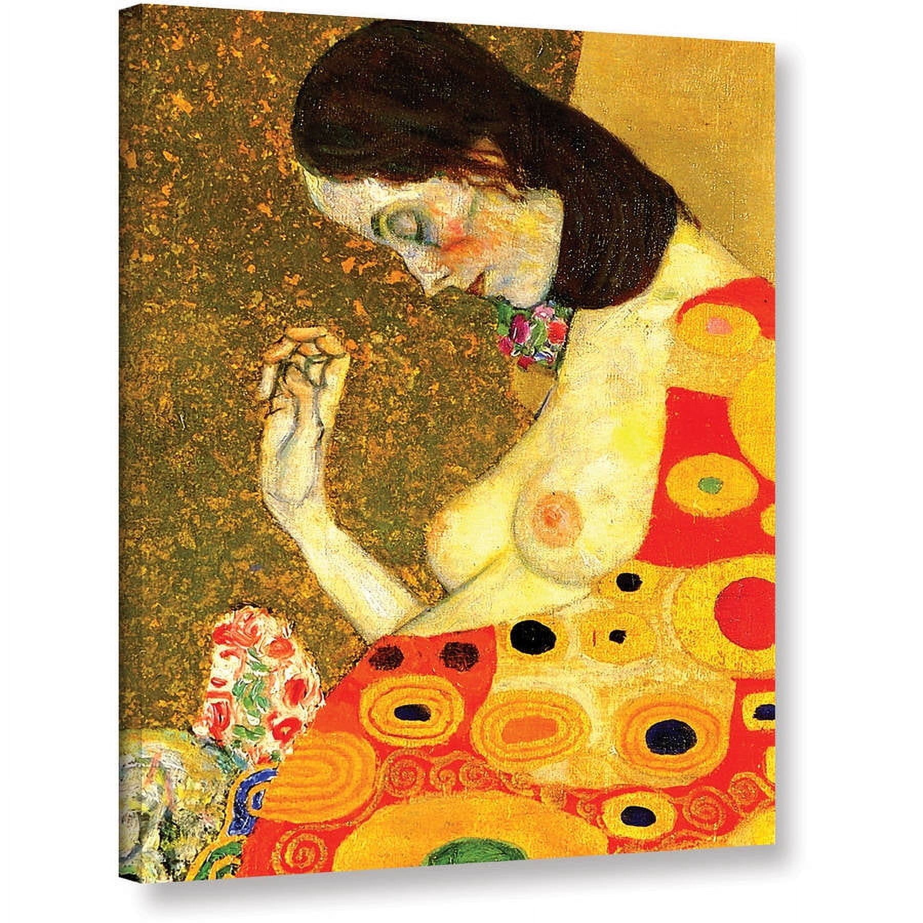 Gustav Klimt "Hope II" Gallery-Wrapped Canvas