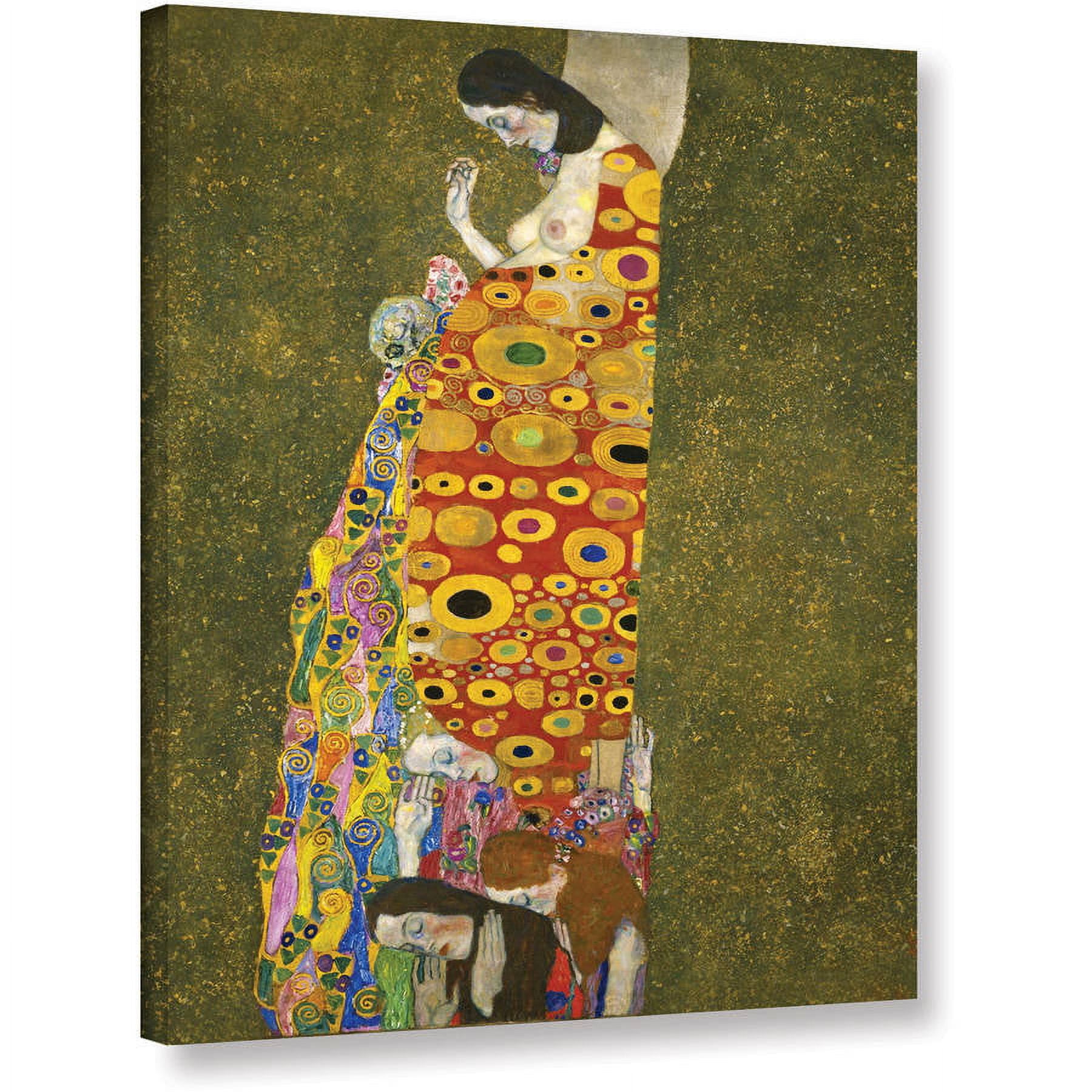 Gustav Klimt "Hopeful" Gallery-Wrapped Canvas