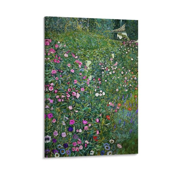 Gustav Klimt Italian Horticultural Landscape Prints Wall Art Poster Posters Art Print Wall Photo Paint Poster Hanging Picture Family Bedroom Decor Gift 12x18inch(30x45cm)